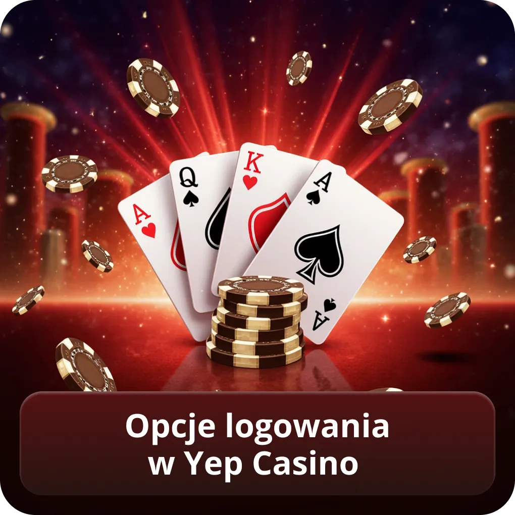 Opcje logowania w Yep Casino metody dostępu