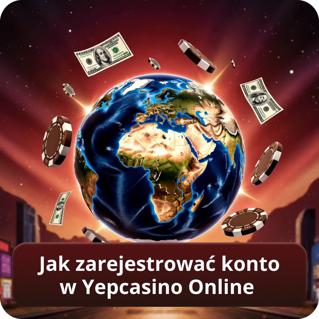 Jak zarejestrować konto w Yepcasino Online